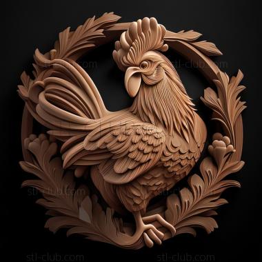 3D model st Chicken (STL)